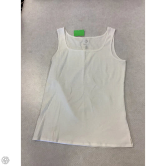 Tank Top By Ruby Rd In Cream, Size: M
