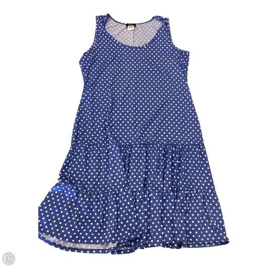 Dress Casual Short By Msk In Polkadot Pattern, Size: Xl