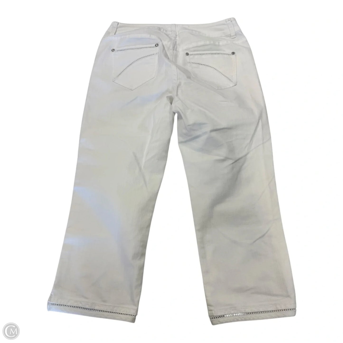 Capris By Chicos In White, Size: S