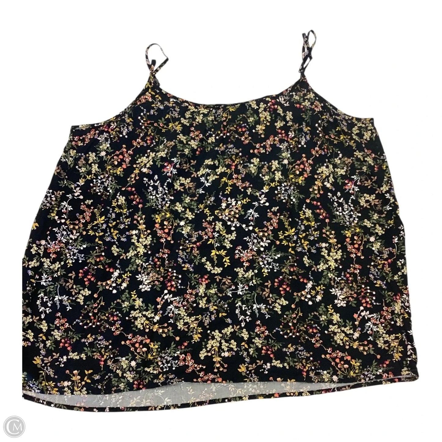 Top Cami By Merona In Floral Print, Size: Xxl