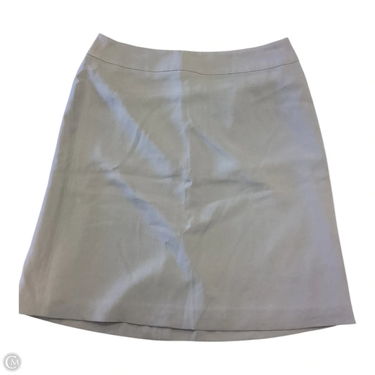 Skirt Mini & Short By Ann Taylor In Grey, Size: 6
