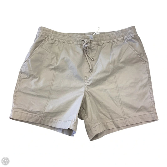 Shorts By Croft And Barrow In Tan, Size: L