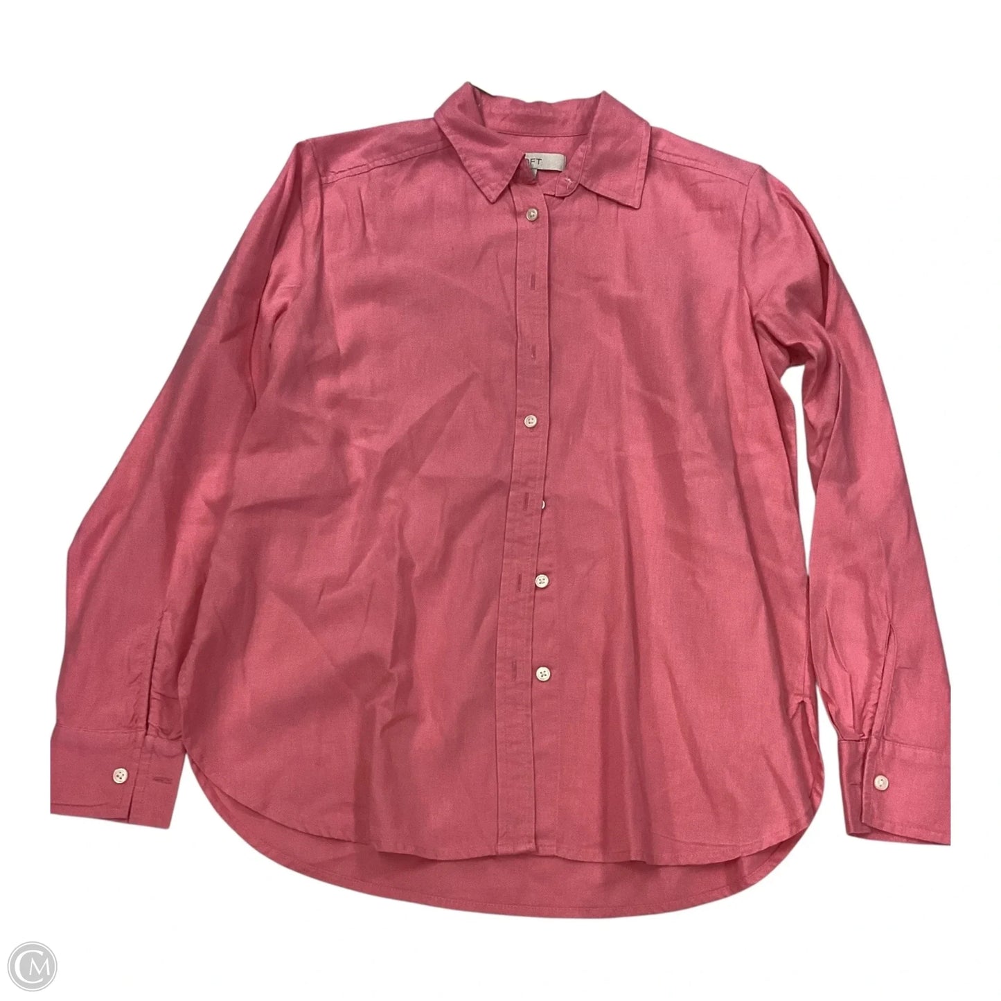 Top Long Sleeve By Loft In Pink, Size: Xs