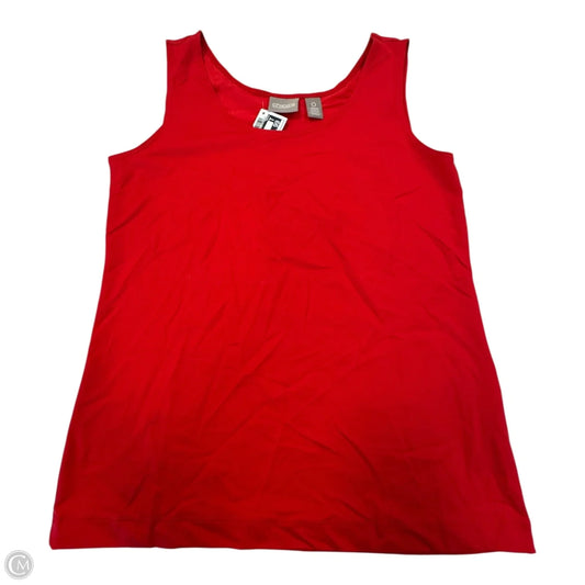 Tank Top By Chicos In Red, Size: S