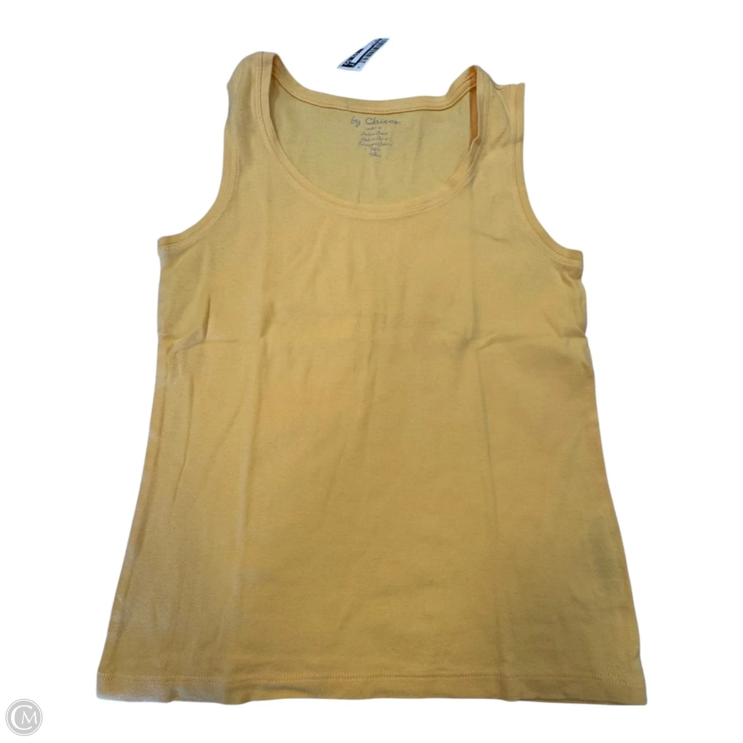Tank Top By Chicos In Yellow, Size: S