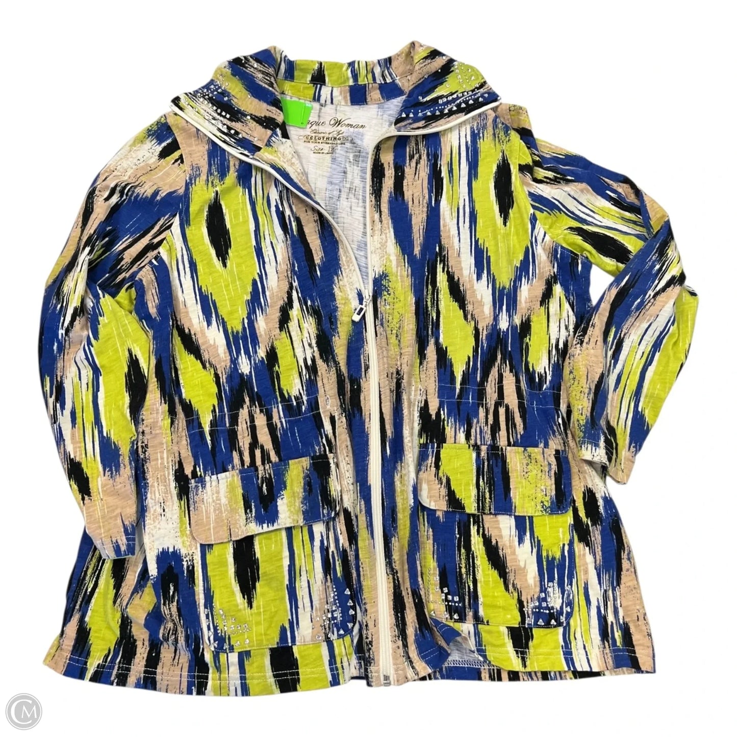 Jacket Other By Onque In Multi-colored, Size: Xl