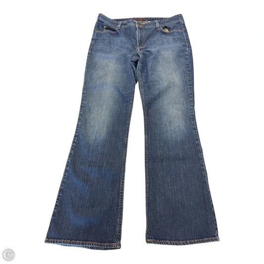Jeans Flared By Eddie Bauer In Blue, Size: 16