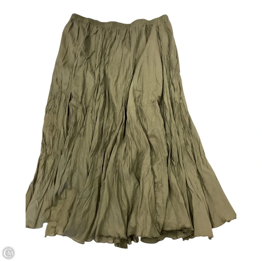 Skirt Maxi By Jessica London In Green, Size: 24