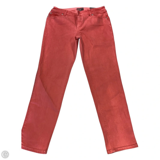 Pants Cropped By Chicos In Orange, Size: M