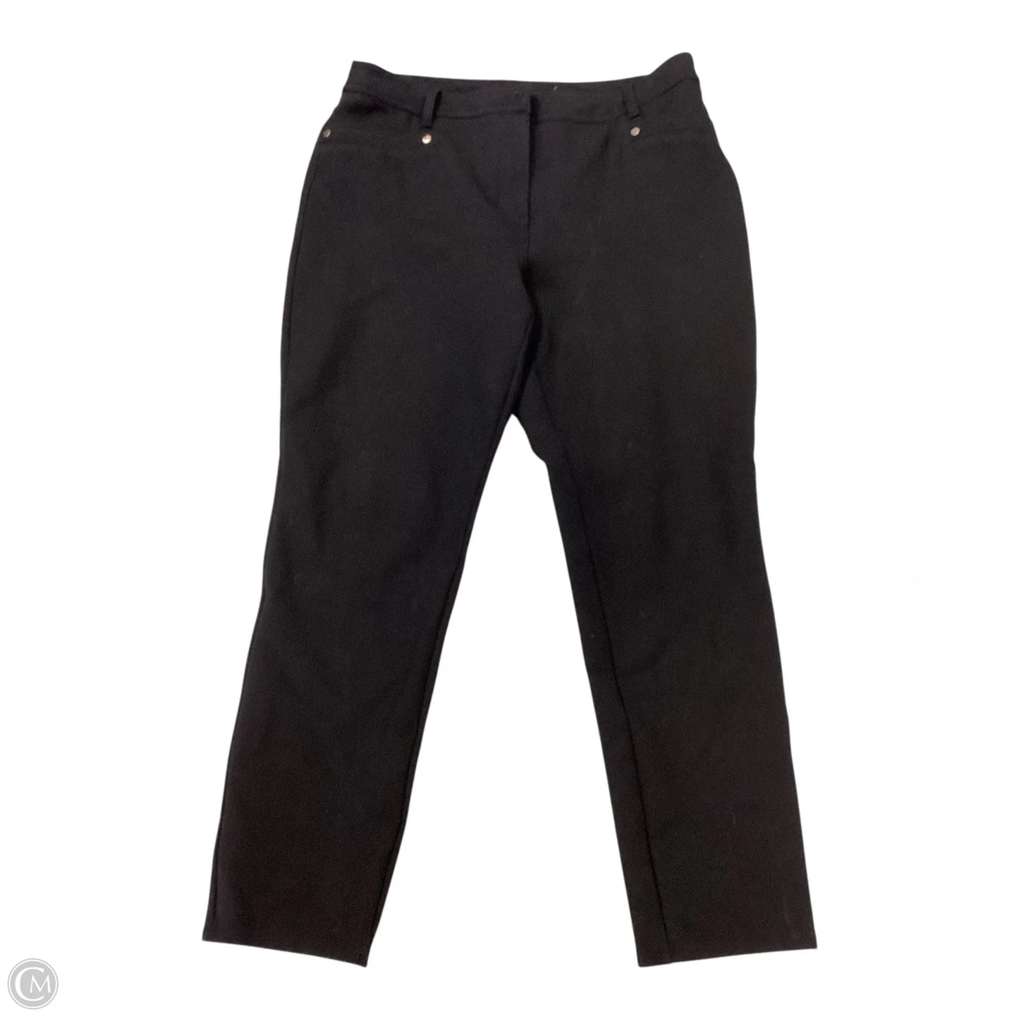 Pants Cropped By Chicos In Black, Size: Mp