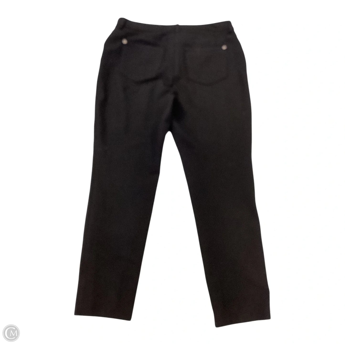 Pants Cropped By Chicos In Black, Size: Mp
