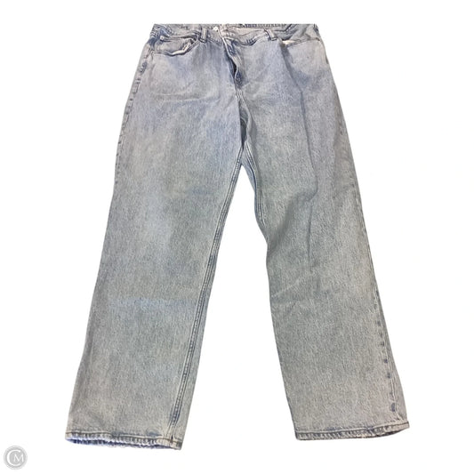 Jeans Cropped By Abercrombie And Fitch In Blue, Size: 16