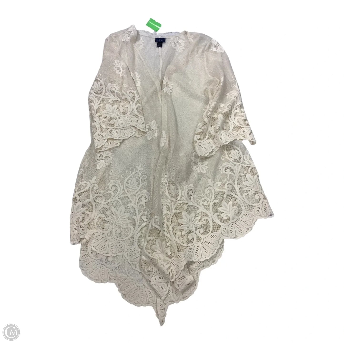 Cardigan By Daytrip In Cream, Size: M