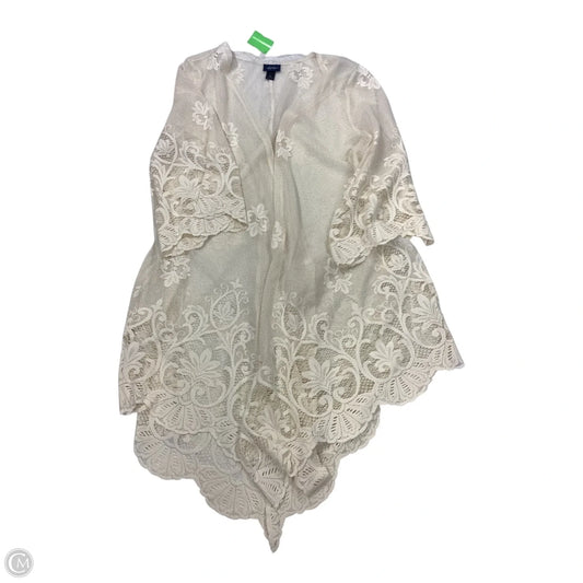 Cardigan By Daytrip In Cream, Size: M