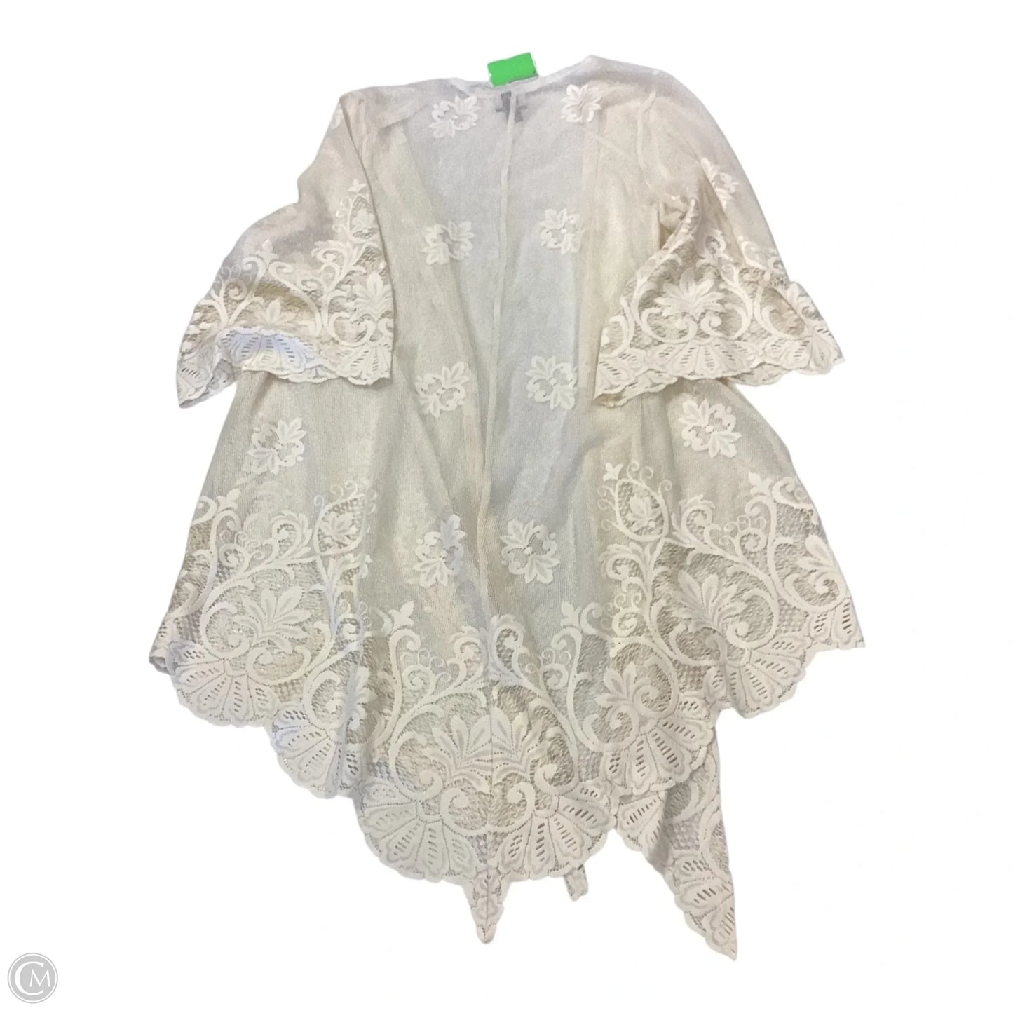 Cardigan By Daytrip In Cream, Size: M