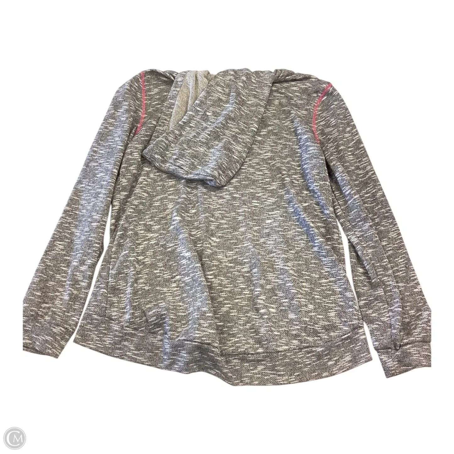 Athletic Jacket By Bongo In Grey & Pink, Size: Xl