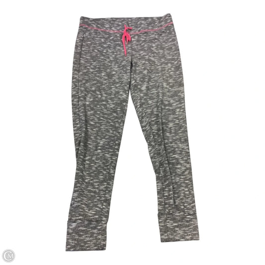 Athletic Pants By Bongo In Grey & Pink, Size: Xl