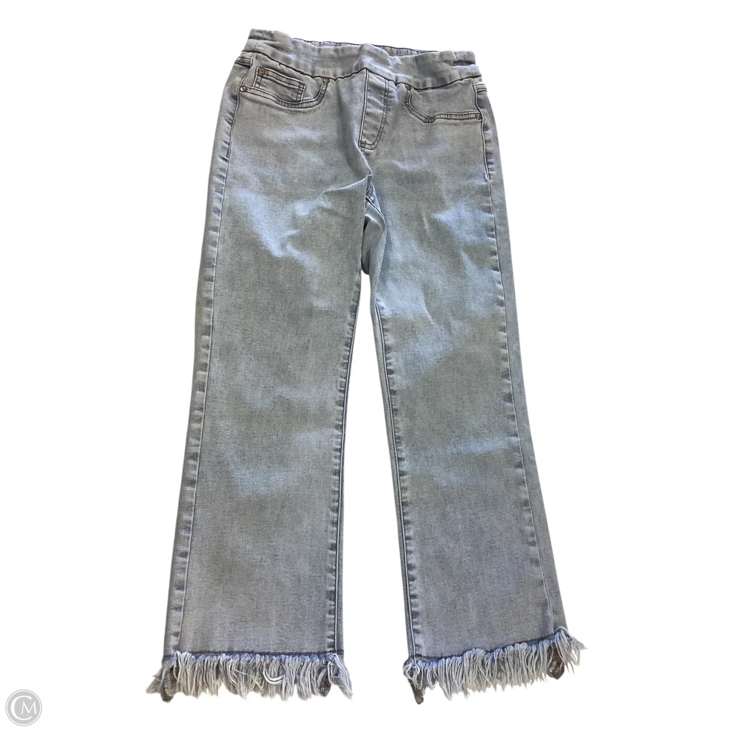 Jeans Cropped By Tribal In Blue, Size: 4