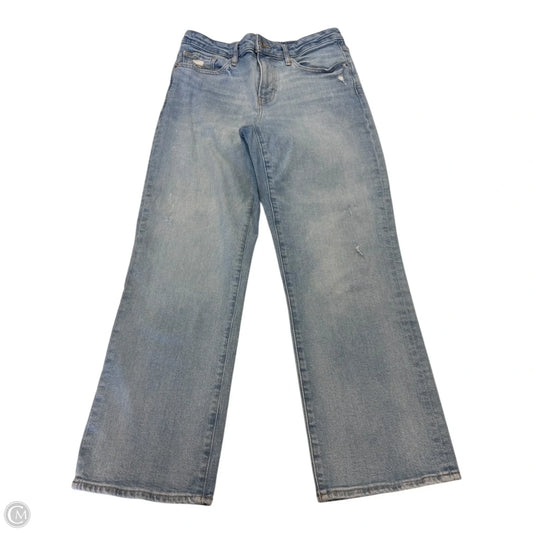 Jeans Cropped By Express In Blue, Size: 8