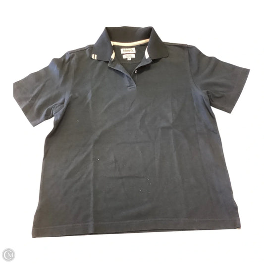 Top Short Sleeve By Ashworth In Navy, Size: M