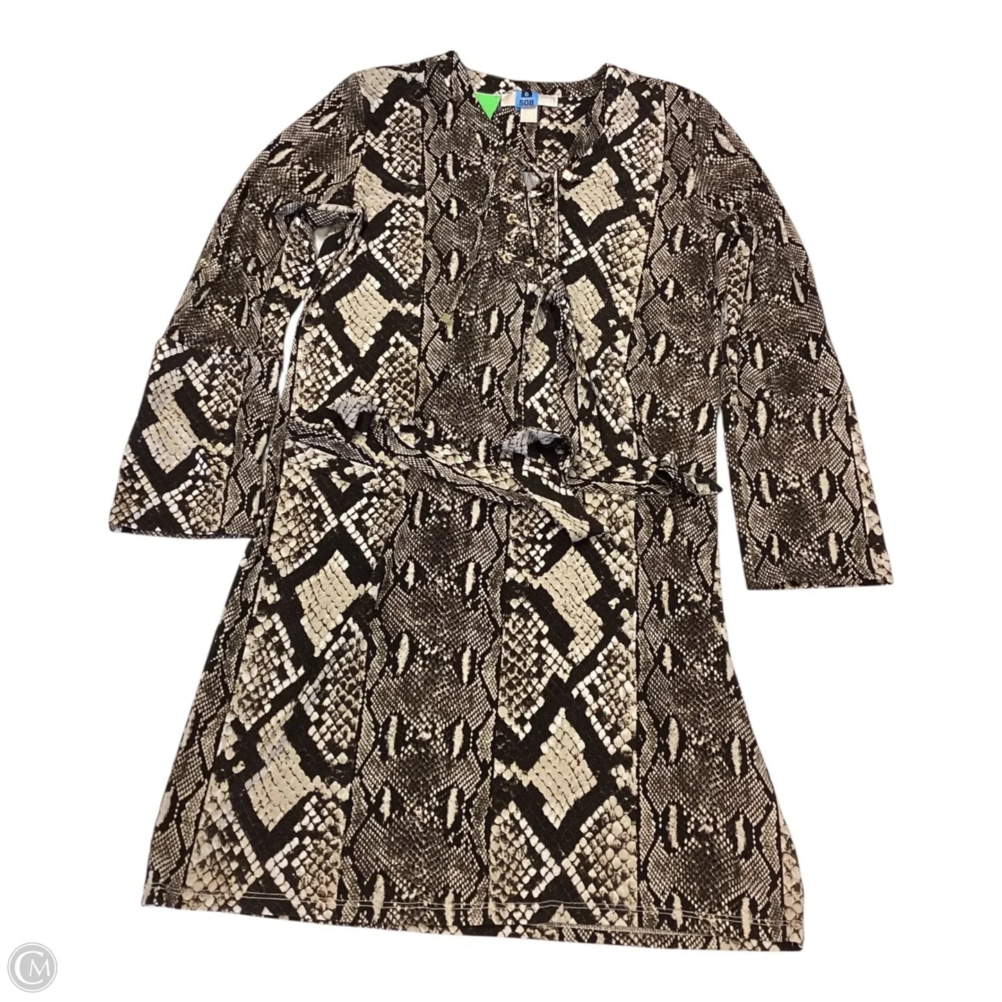 Dress Casual Short By Michael By Michael Kors In Animal Print, Size: M