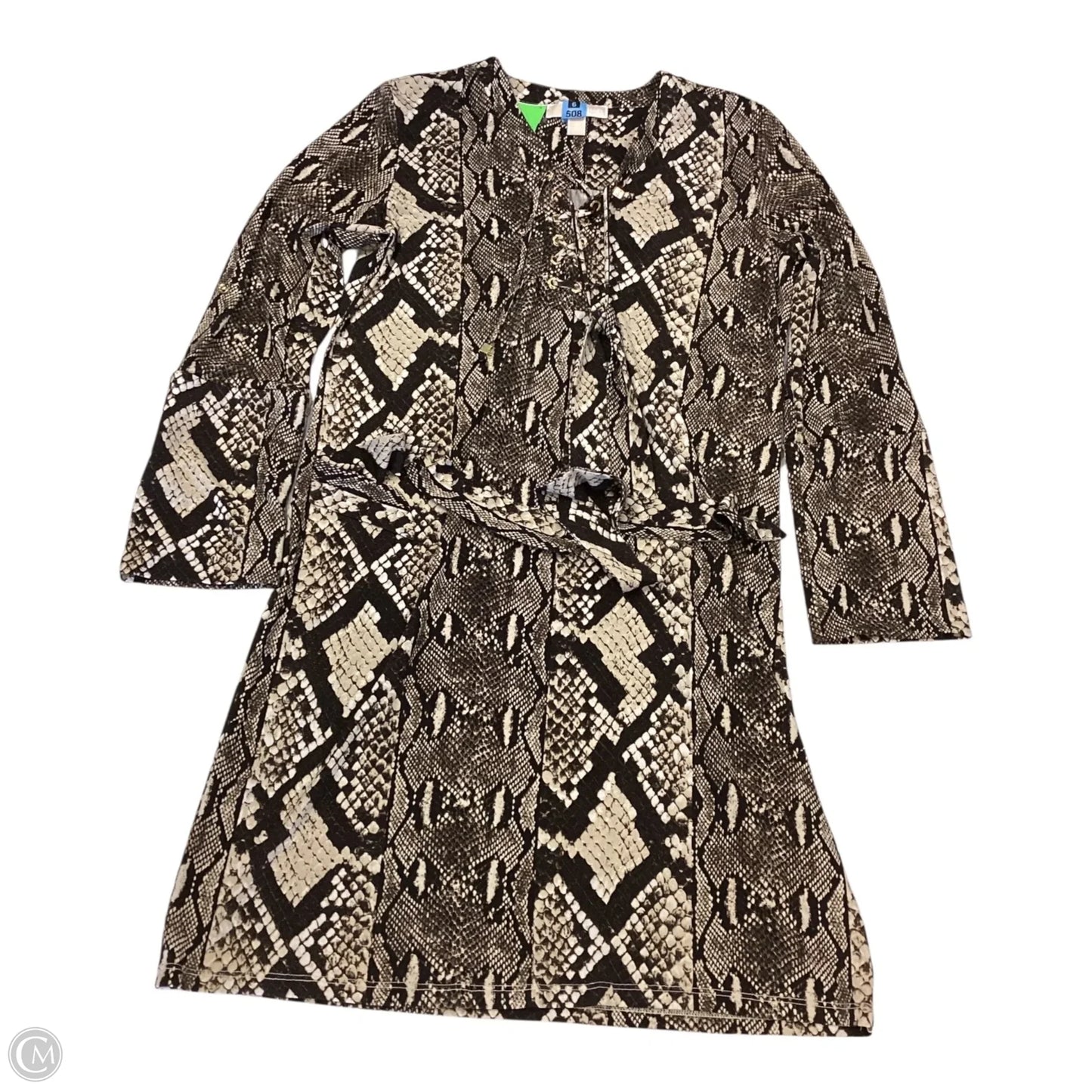 Dress Casual Short By Michael By Michael Kors In Animal Print, Size: M