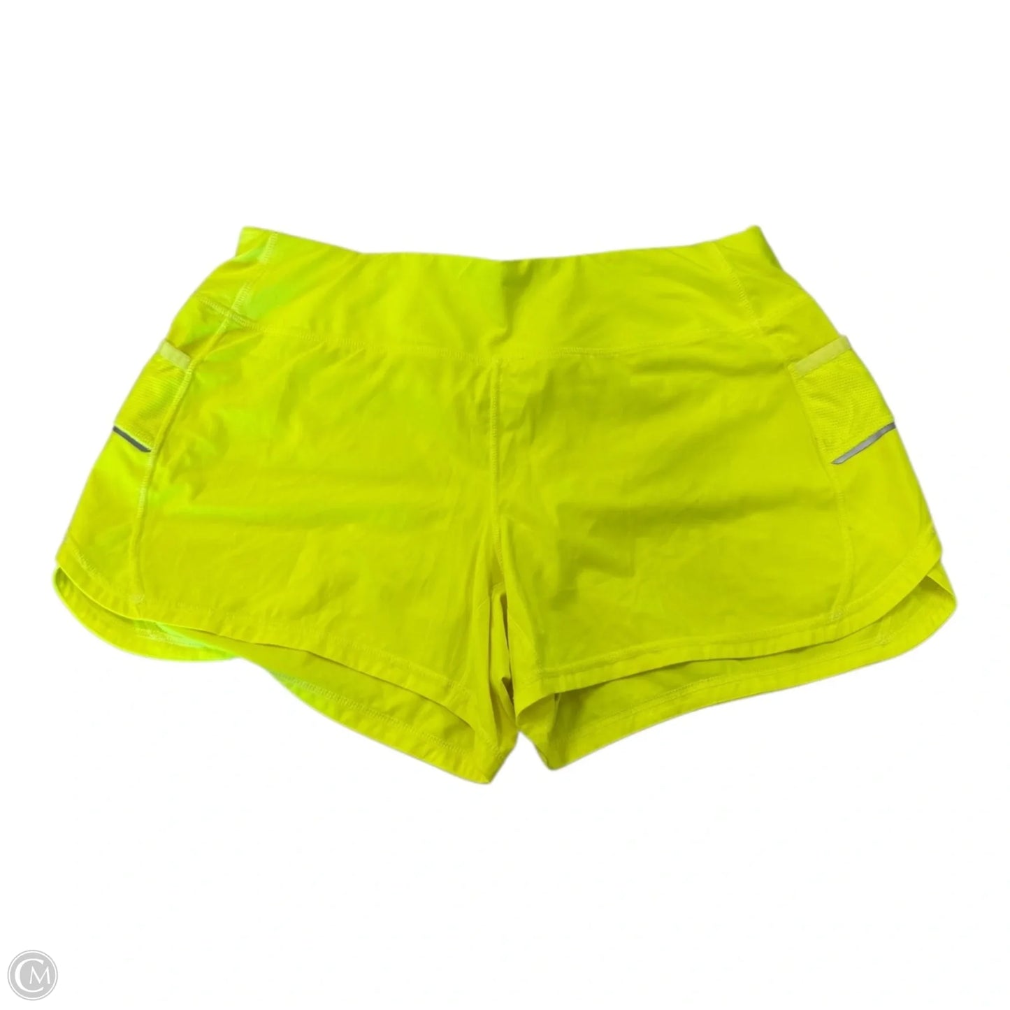 Athletic Shorts By Athleta In Yellow, Size: M