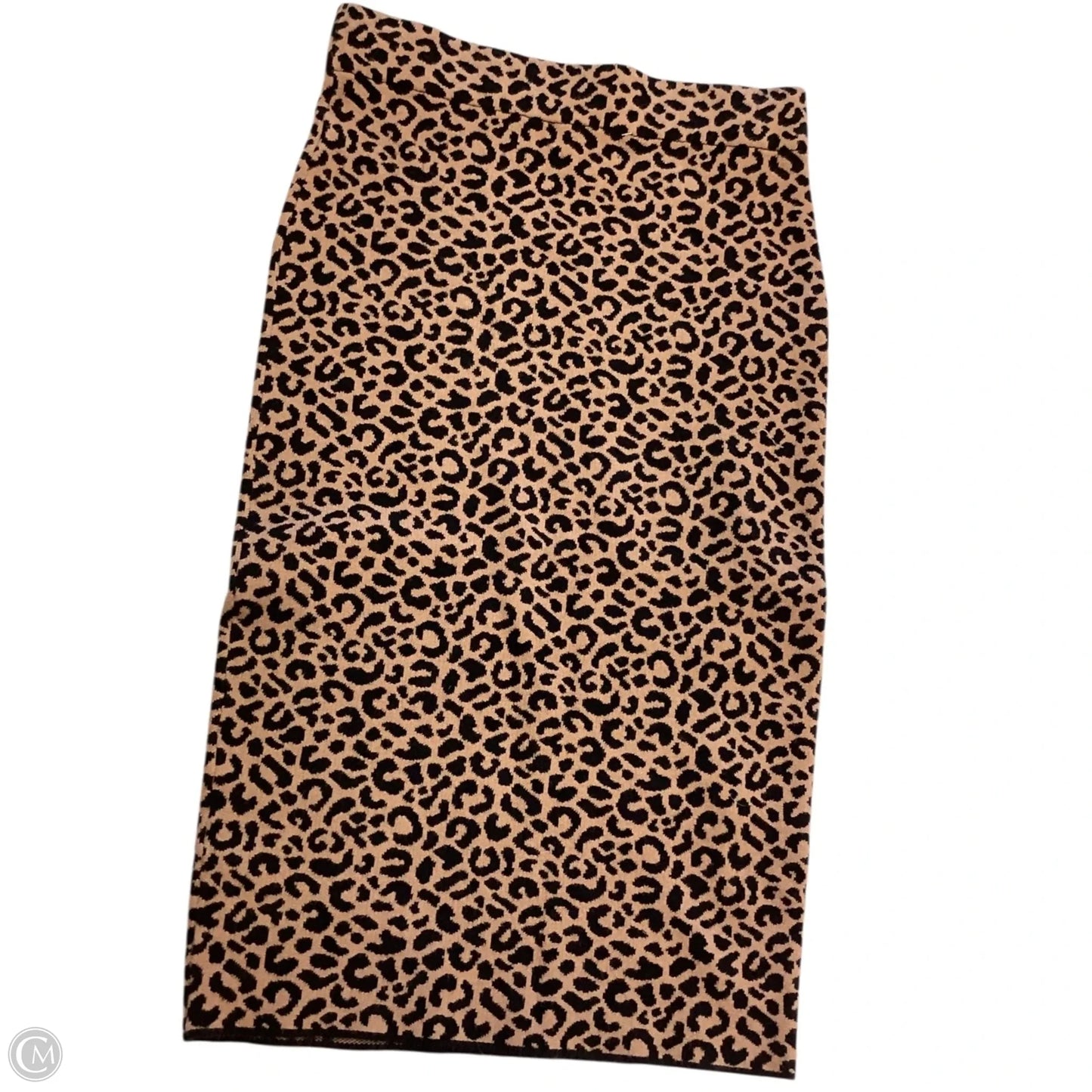 Skirt Mini & Short By Marled In Animal Print, Size: M