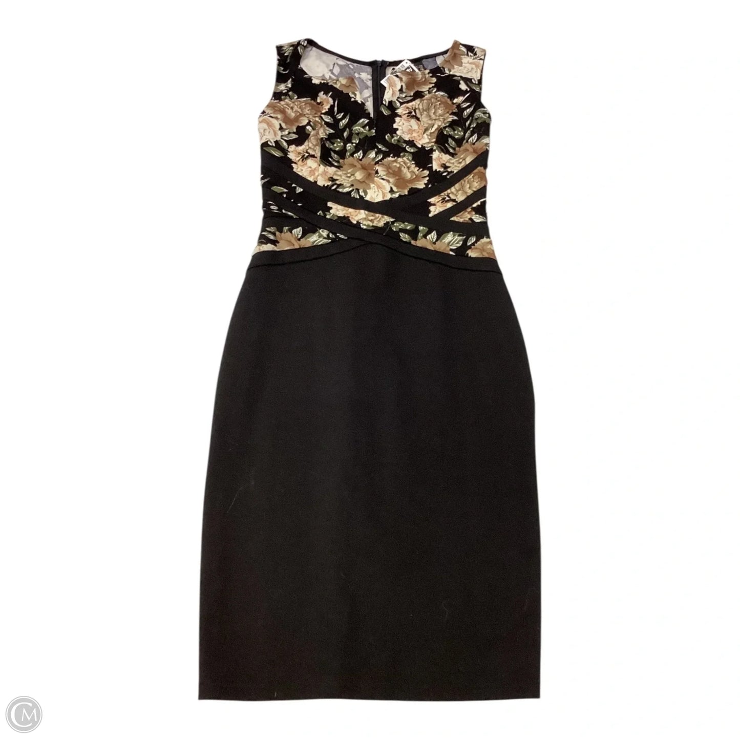 Dress Casual Short By Clothes Mentor In Black & Brown, Size: S