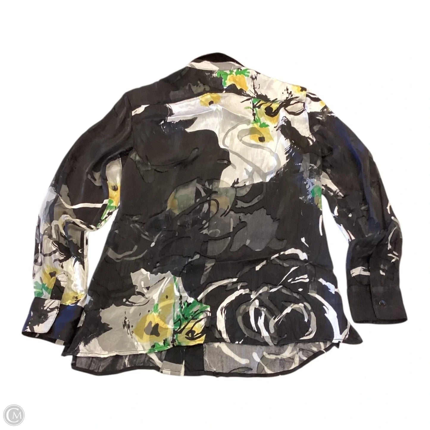 Top Long Sleeve By Chicos In Multi-colored, Size: S