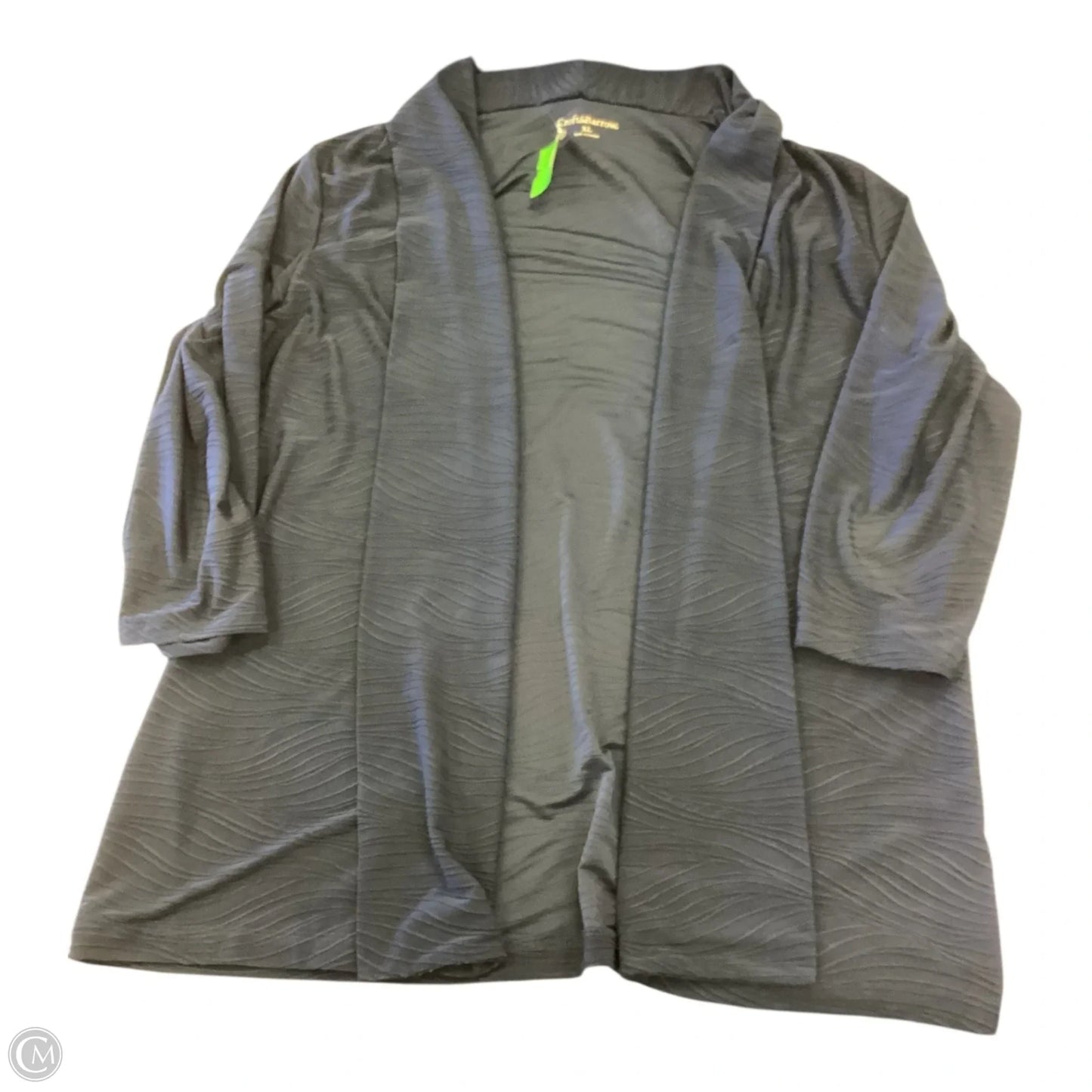 Cardigan By Croft And Barrow In Navy, Size: Xl