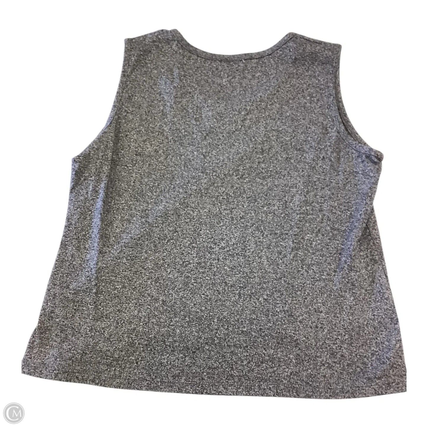 Top Sleeveless By Rafaella In Grey, Size: Xlp