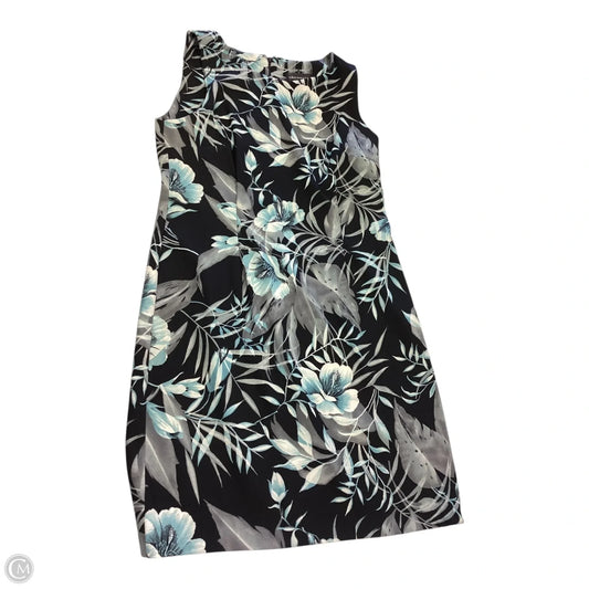 Dress Casual Short By Connected Apparel In Tropical Print, Size: 16