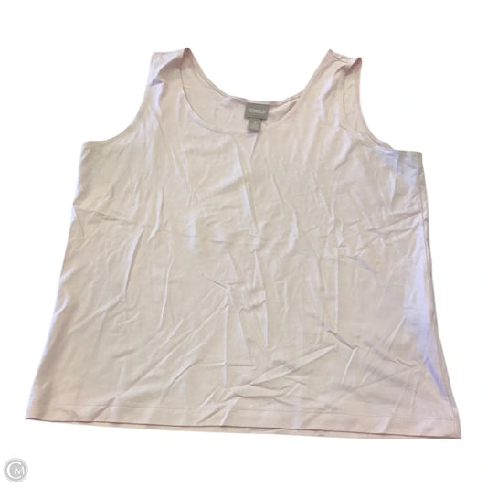 Tank Top By Chicos In Pink, Size: Xl