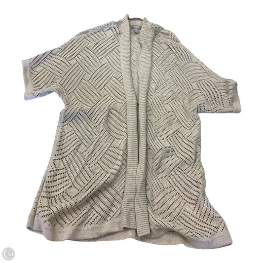 Cardigan By Chicos In Tan, Size: Xl