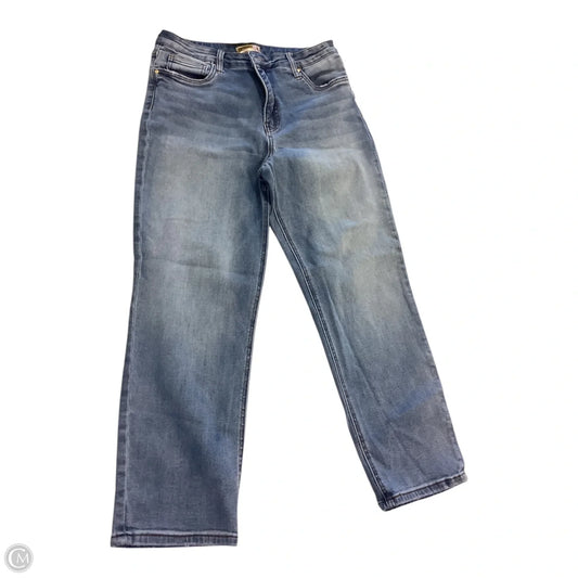Jeans Cropped By Kut In Blue, Size: 12