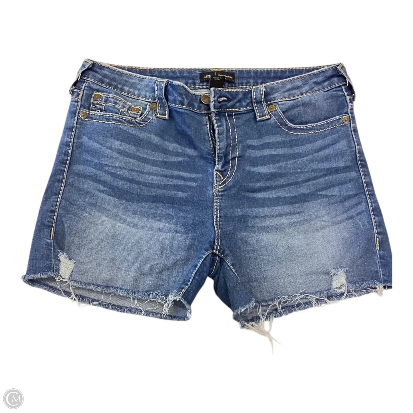 Shorts By True Religion In Blue, Size: 14