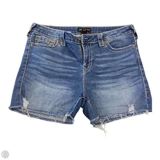 Shorts By True Religion In Blue, Size: 14