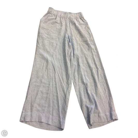 Pants Linen By Sigrid Olsen In Blue, Size: Xs