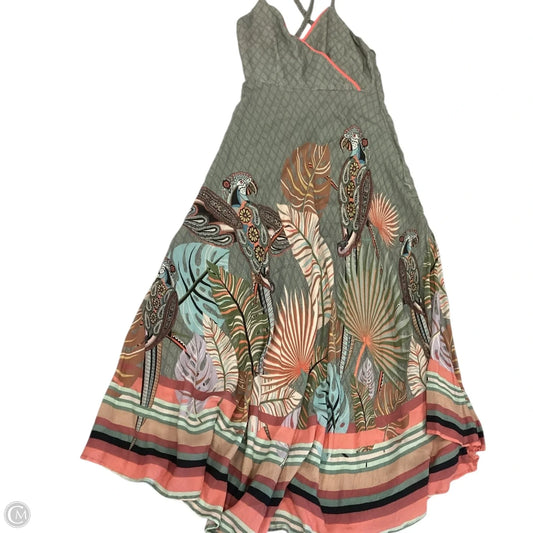 Dress Casual Maxi By Anthropologie In Green, Size: Xsp