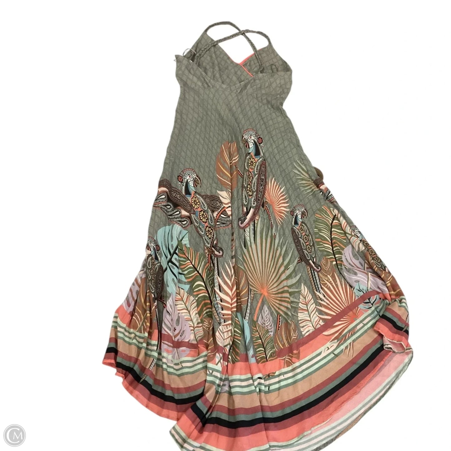 Dress Casual Maxi By Anthropologie In Green, Size: Xsp