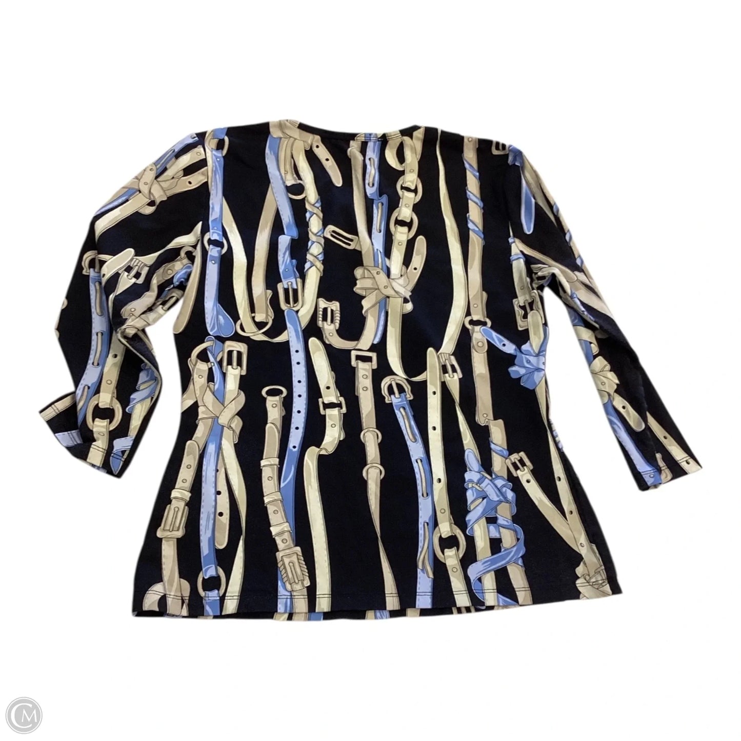 Top 3/4 Sleeve By J Mclaughlin In Navy, Size: S