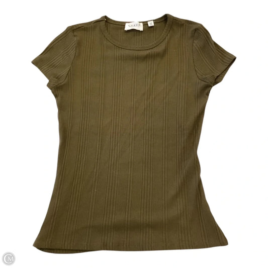 Top Short Sleeve By Cyrus In Green, Size: Xs