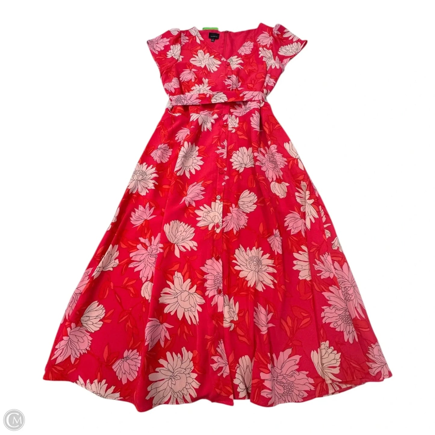 Dress Casual Maxi By Talbots In Floral Print, Size: 12