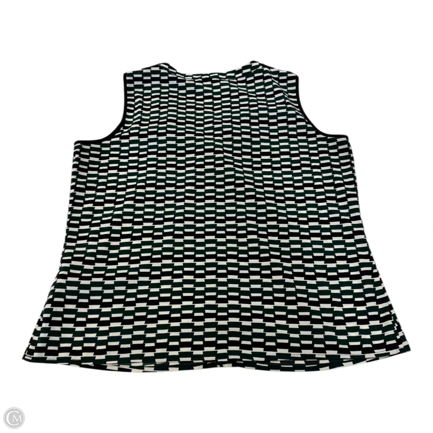 Top Sleeveless By Calvin Klein In Green, Size: Lp