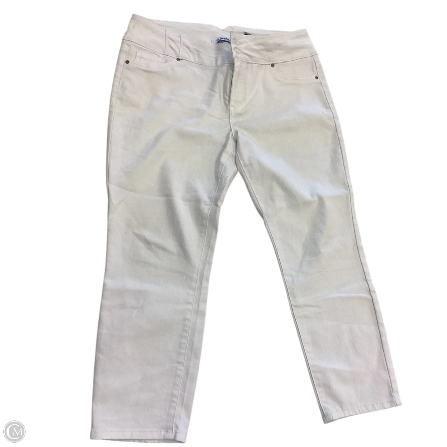 Pants Cropped By D Jeans In White, Size: 12
