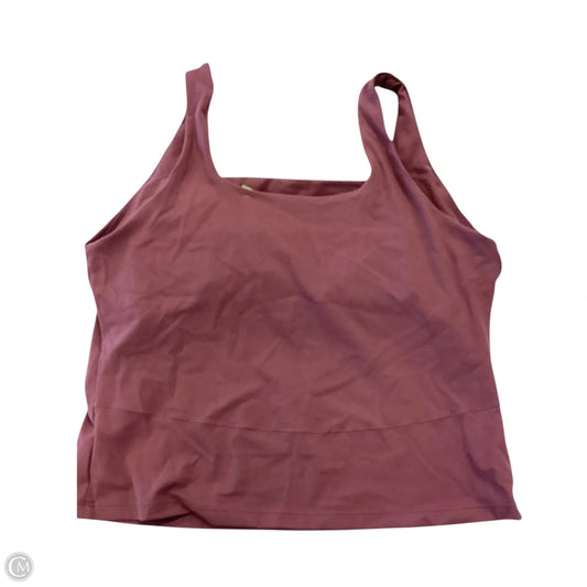 Athletic Tank Top By Flx In Purple, Size: Xl
