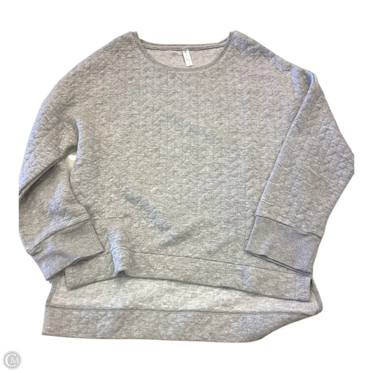 Top 3/4 Sleeve By Gap In Grey, Size: Xs