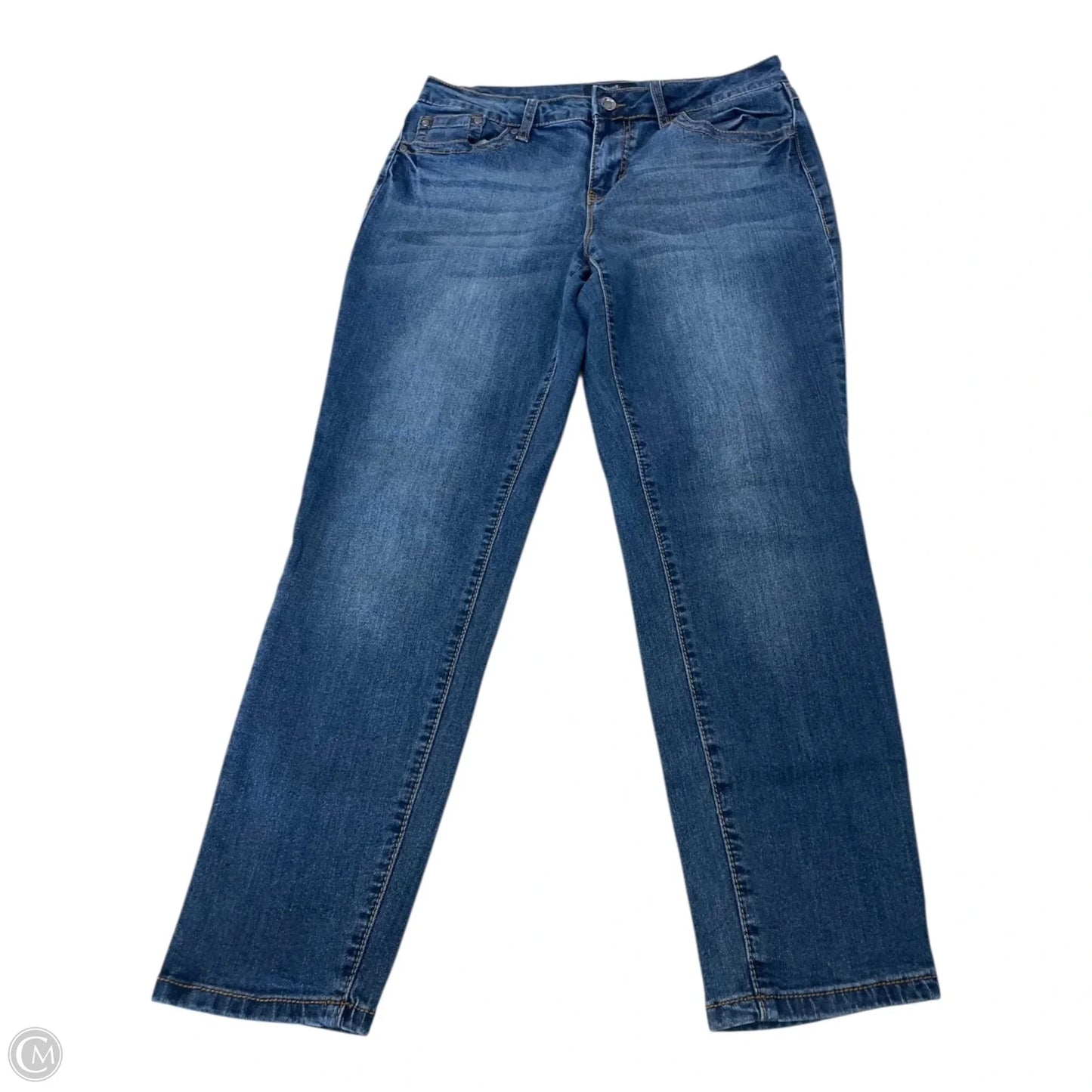 Jeans Cropped By Earl Jean In Blue, Size: 10