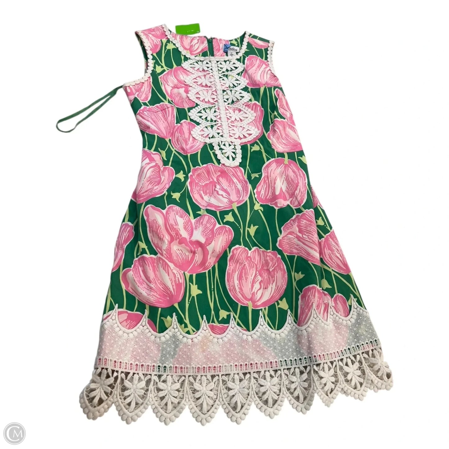 Dress Designer By Lilly Pulitzer In Tropical Print, Size: 2